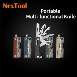 NexTool 10 IN 1 Mini coltello da tasca pieghevole utensili manuali sopravvivenza Edc Multi Tool porta cellulare apriscatole Card Pin Home Key Knife