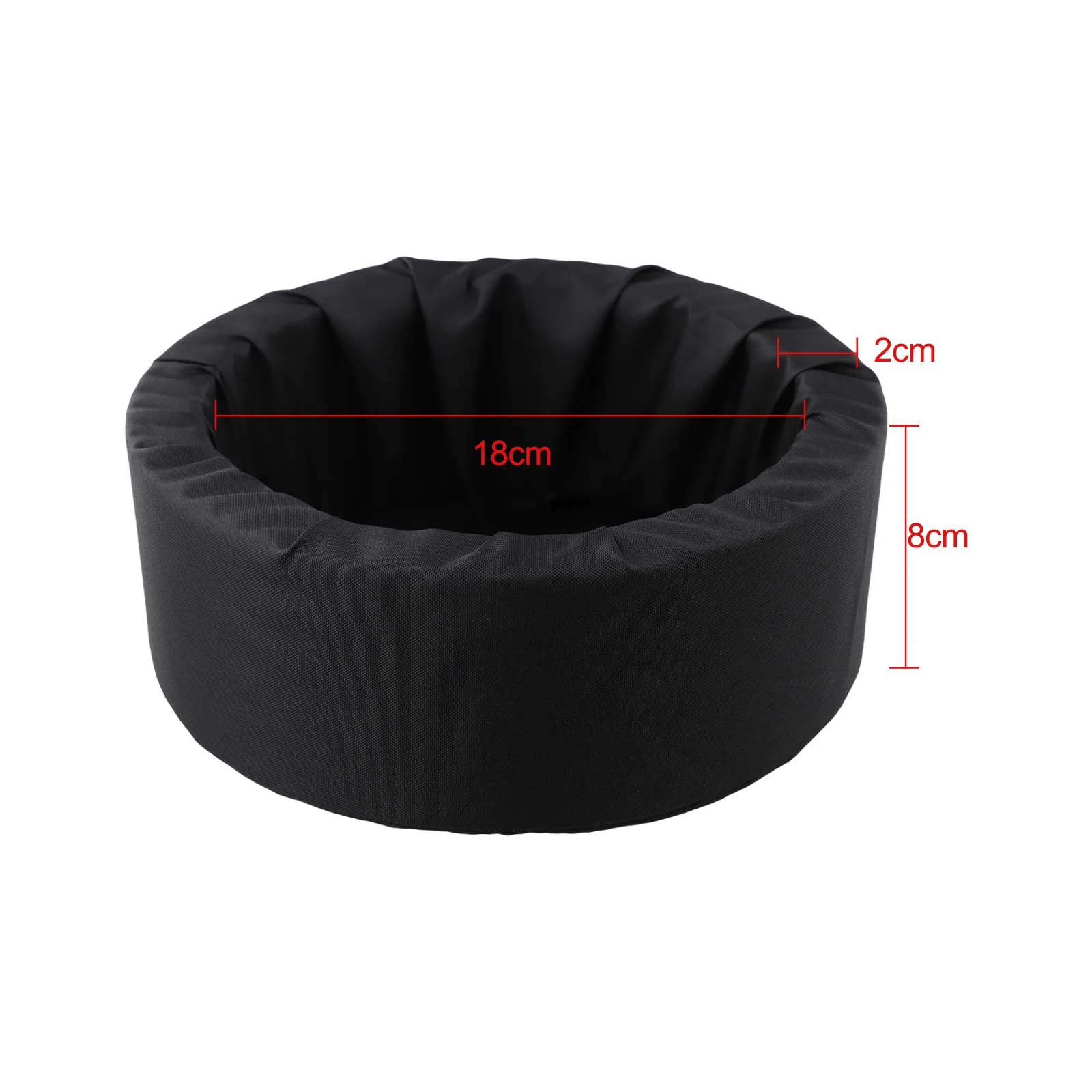 23cm Inner Diameter, 8cm Height, 2cm Thickness Aquatic Plant Pots Easy Installation Method Finely Woven Fabric
