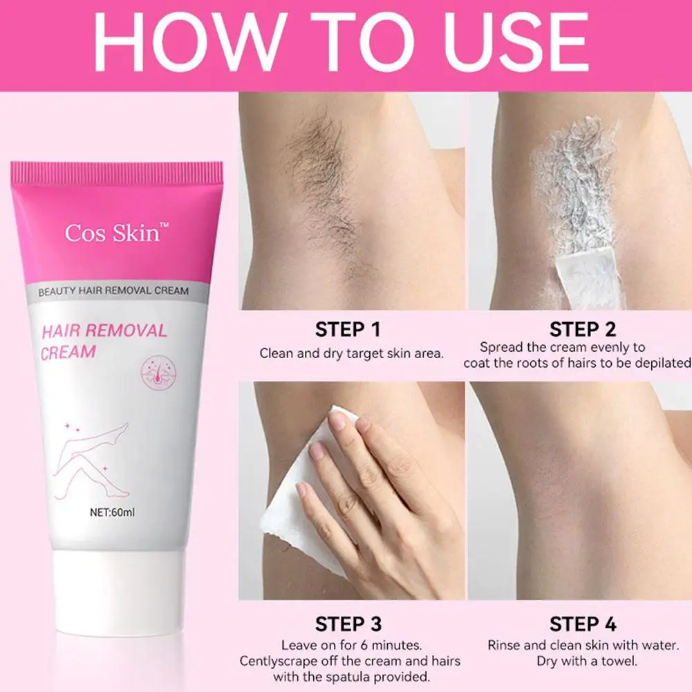 Painless Hair Removal Cream Legs Body Armpit Hair Remover Growth Inhibitor for Woman Men Body Care Epilator Cream
