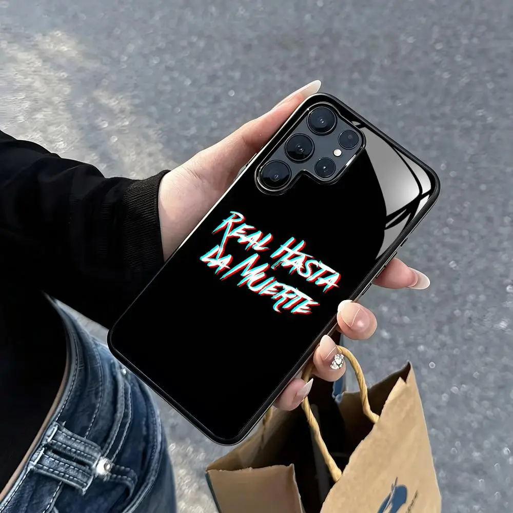 Anuel AA Real Hasta La Muerte Phone Case For Samsung S26 S25 S24 S23 S22 S21 S20 Plus Ultra Fold A Glass Magnetic Case
