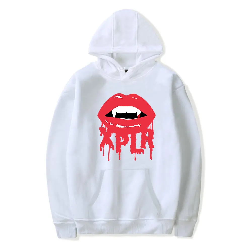 Sam en Colby Devil X Hoodies Merch Truien Dames Heren Mode Casual Sweatshirts Sweatshirt Bovenkleding