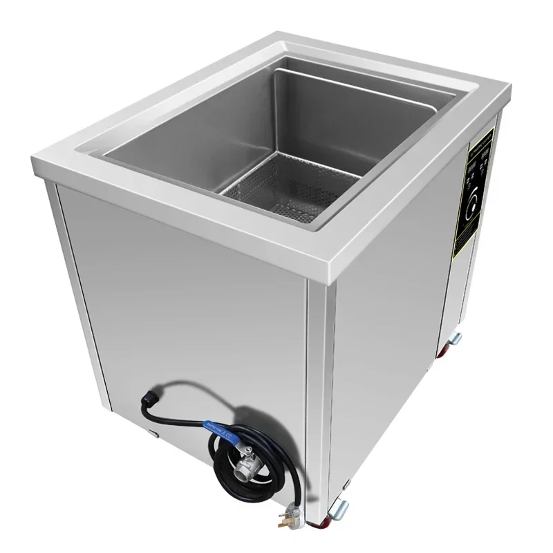 Industrial ultrasonic cleaner for auto spare parts engine block dpf cleaning machine