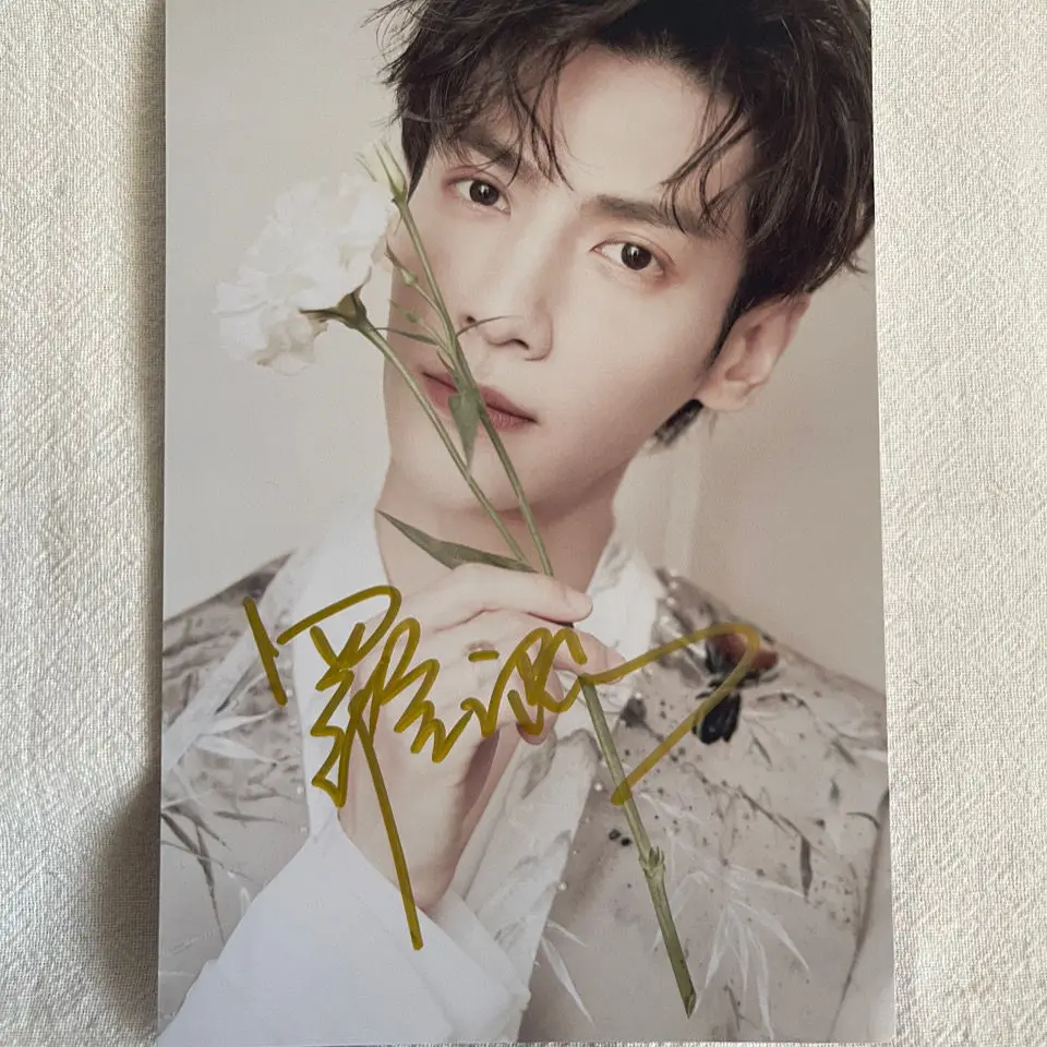 Chinese Drama Till The End Of The Moon Chang Yue Jin Ming Actor Luo Yun Xi Signature Photo 6Inch Not Printing Photos Picture