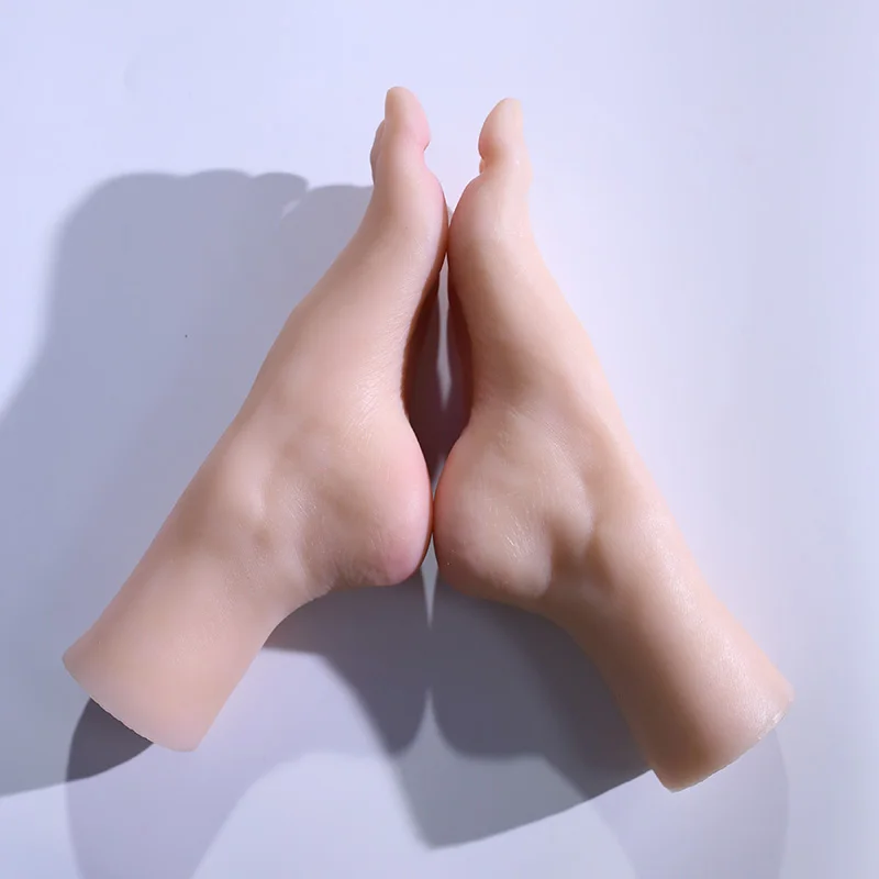 

Женская силиконовая модель ног для дизайна ногтей, массажа, маникюра, дисплея-носки для обуви, инструмент для фетиш-салона