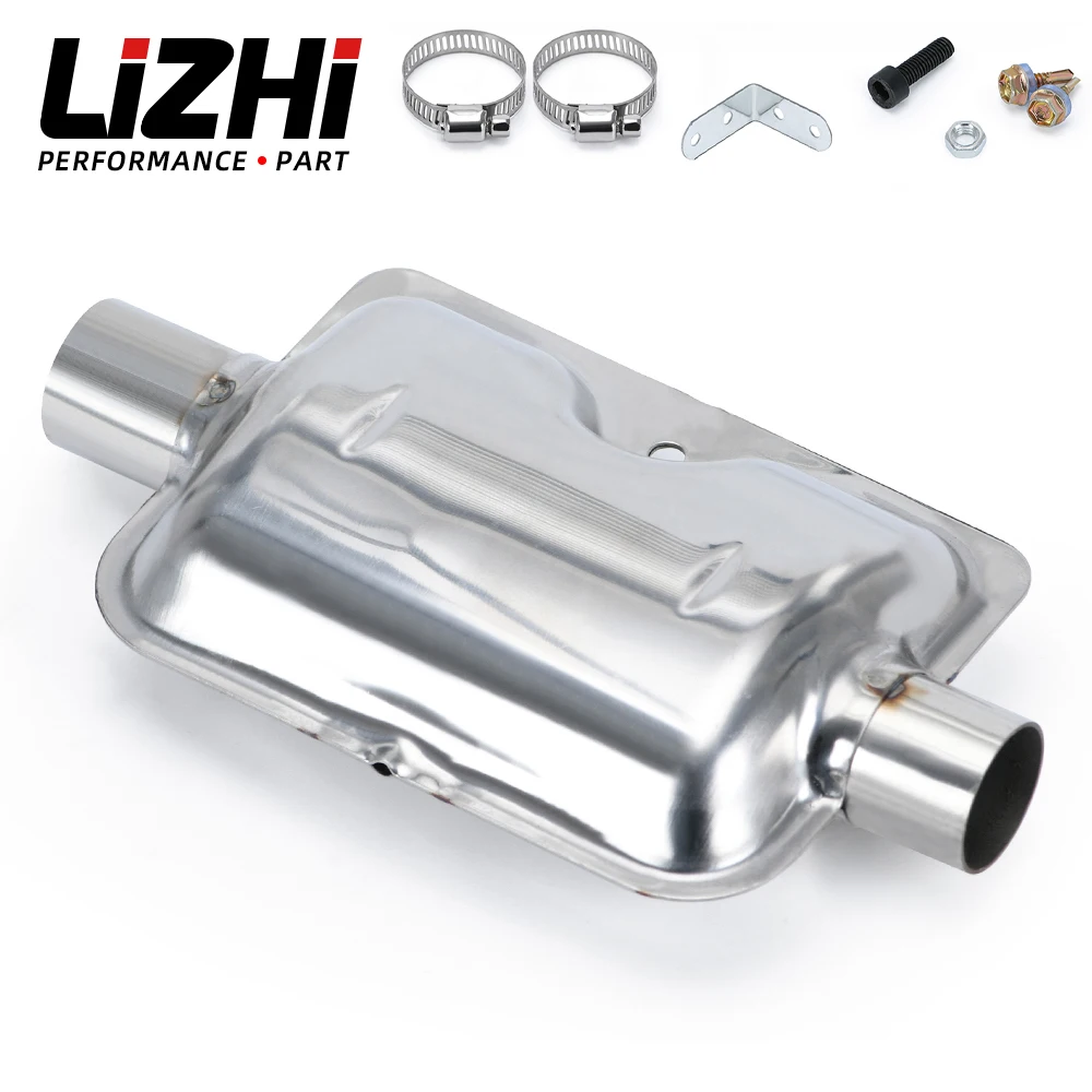 

24mm Muffler Silencer Upgraded Clamp Bracket Car Air Diesel Parking Heater Exhaust Pipe Stainless Iron For Diesel Heater