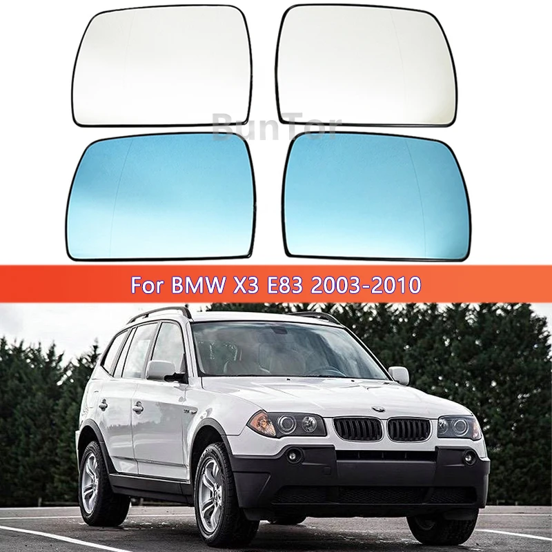 Car Side Rearview Mirror For BMW X3 E83 2003-2010 With Heated function /Car Wing Mirror Glass/ OE:51163404625 / 51163404626