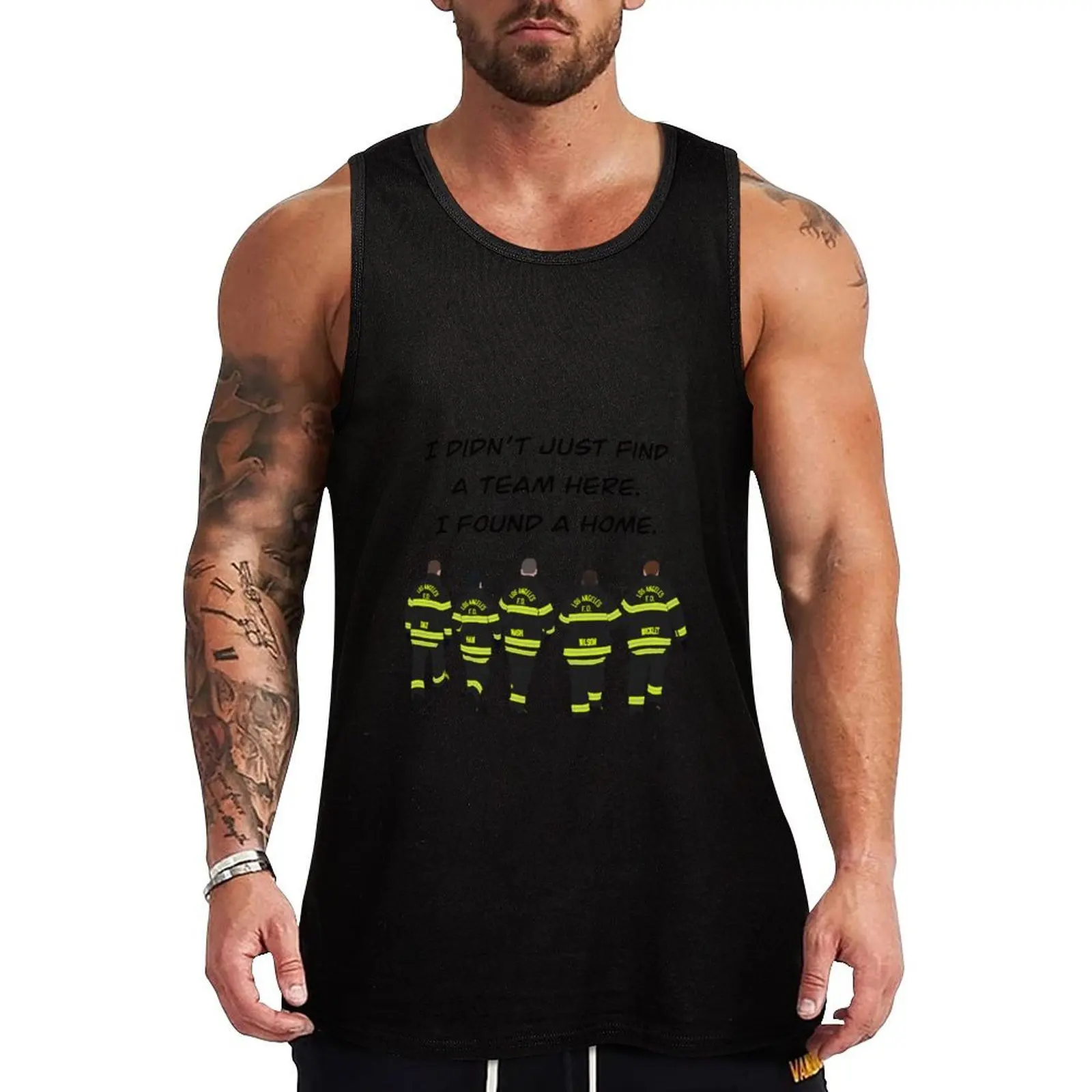 I found a home Tank Top Moisture Wicking Tank Top Workout Gym Athletic Shirt