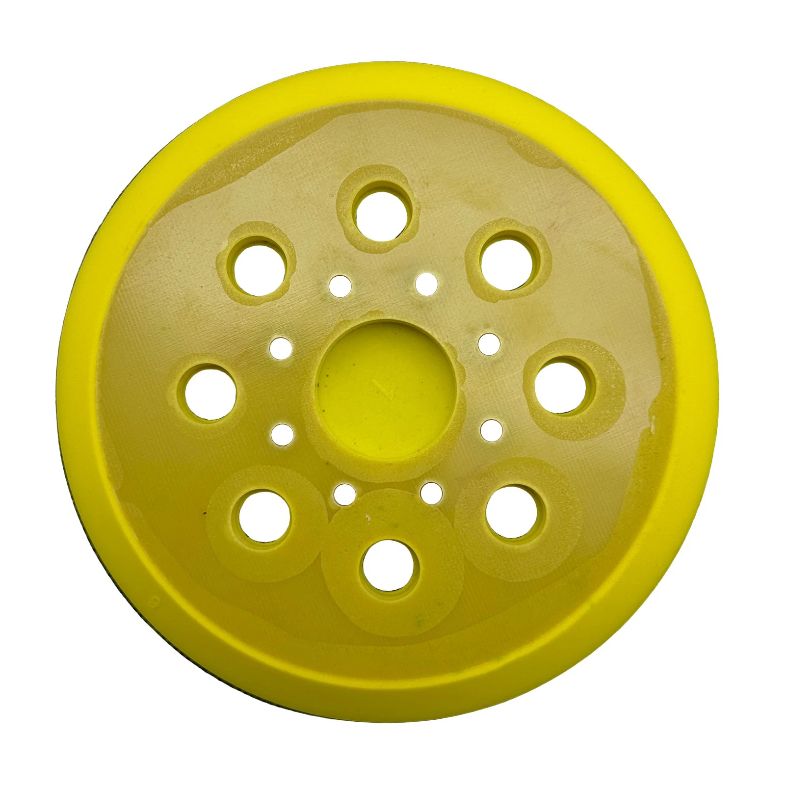 Tampon de ponçage 5 pouces, 8 trous, crochet et boucle pour ponceuse Bosch, 1 pièce