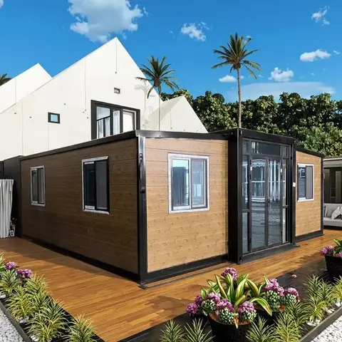 Expandable High Quality Container Houses Mobile Home Luxury Homes Prefabricated Houses Villas Prefabricated Module House