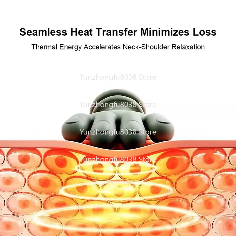 Muscle Massager Wireless Shoulder and Back Kneading Massage Shawl Neck Masajeador Relax Pain Relief