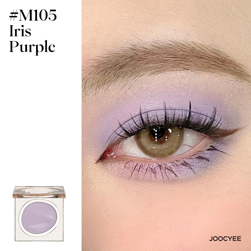 JOOCYEE Eyeshadow Single Long-lasting Natural Easy to blend High-pigmented Diamond shimmering Eyeshadow Black Blue