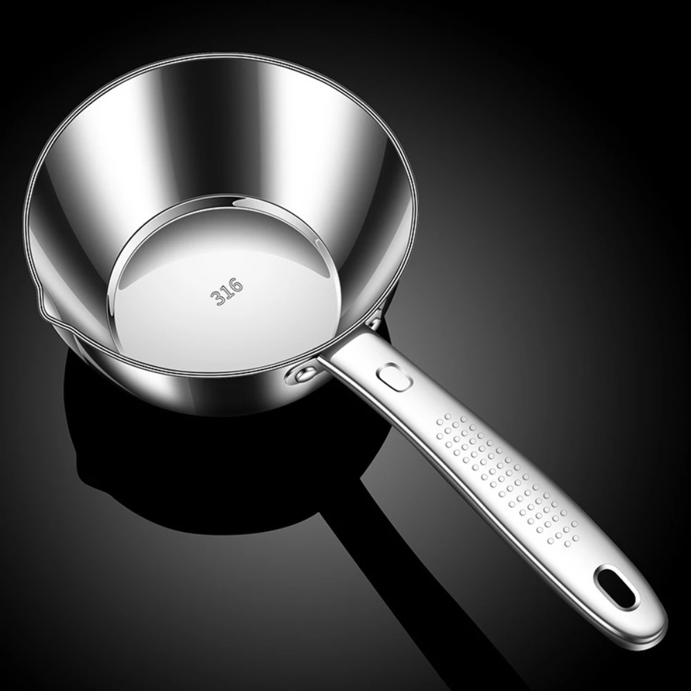 316 Stainless Steel Household Water Spoons,with Eagle-shaped Spout of Pot, Retro Kitchen Long-handled Large-sized Water Ladle