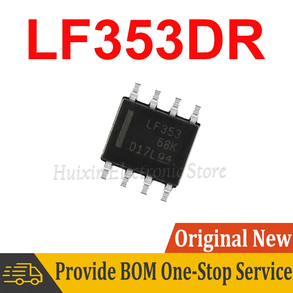 10pcs LF353DR LF353M LF353 353 SOP-8 SMD New and Original IC Chipset