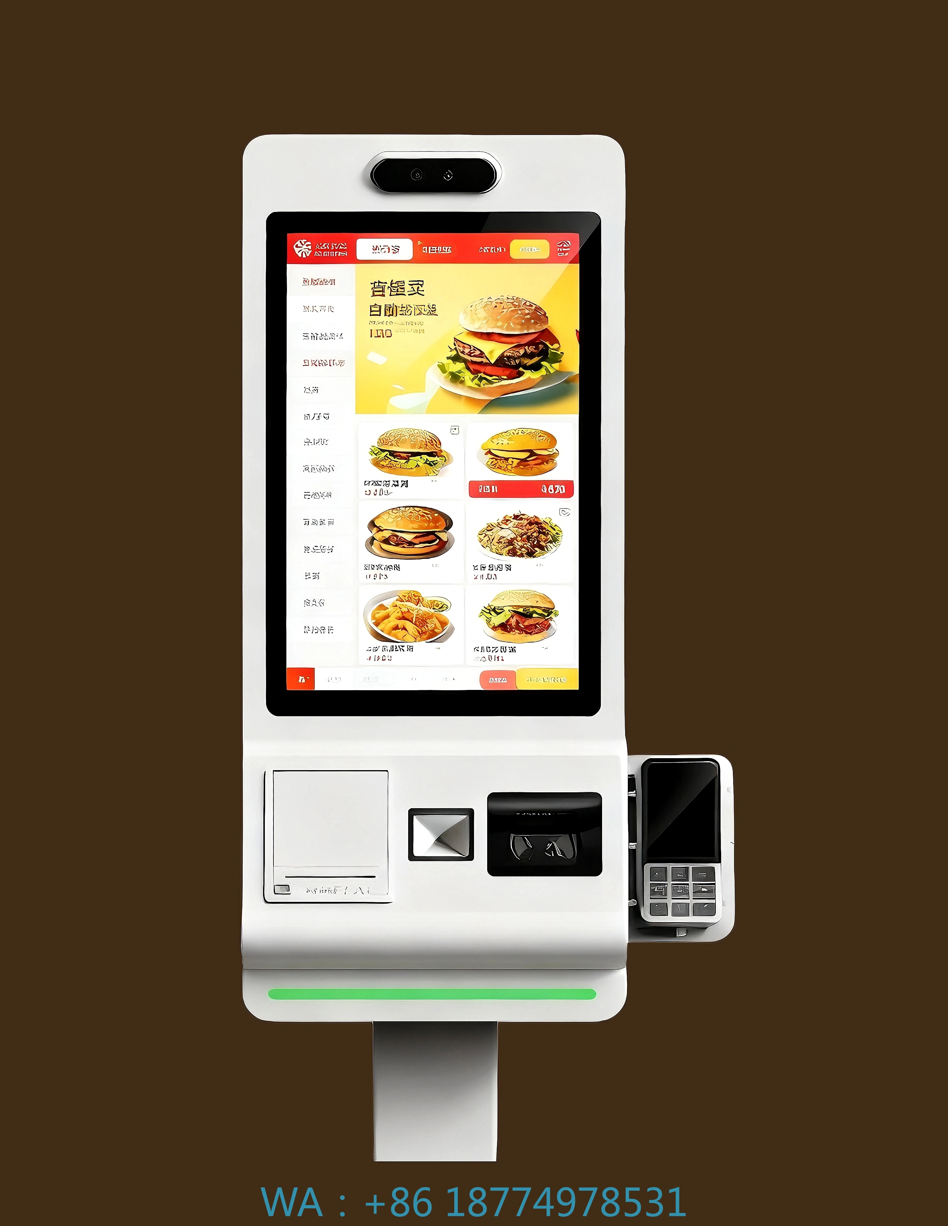 Self-service Ordering Machine, Suitable for Convenience Stores and Restaurants. Integrated POS System, 32-inch