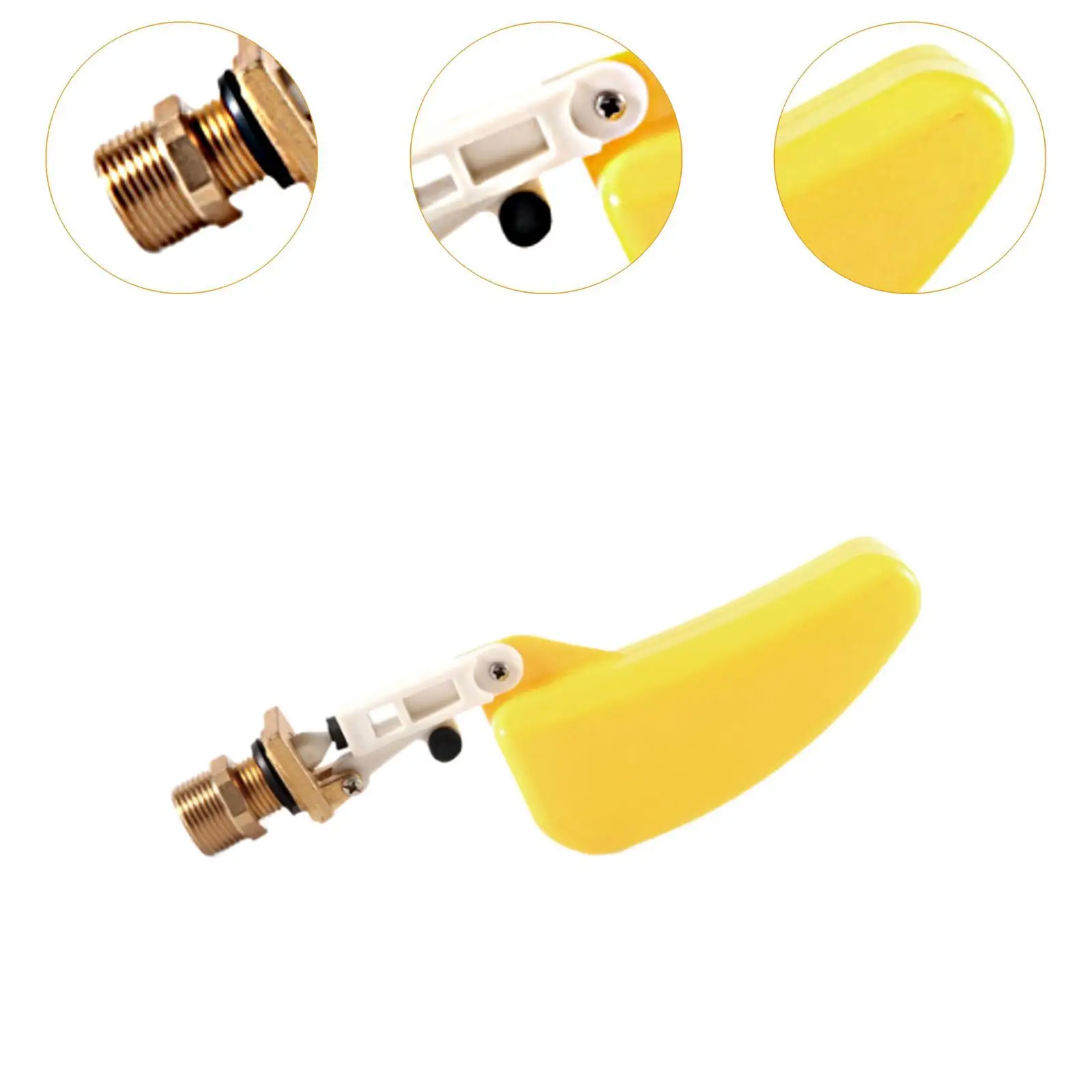 Ball Float Valve 1/2 inch Fill Float Water Level Control for Cattle Fountain Sheep