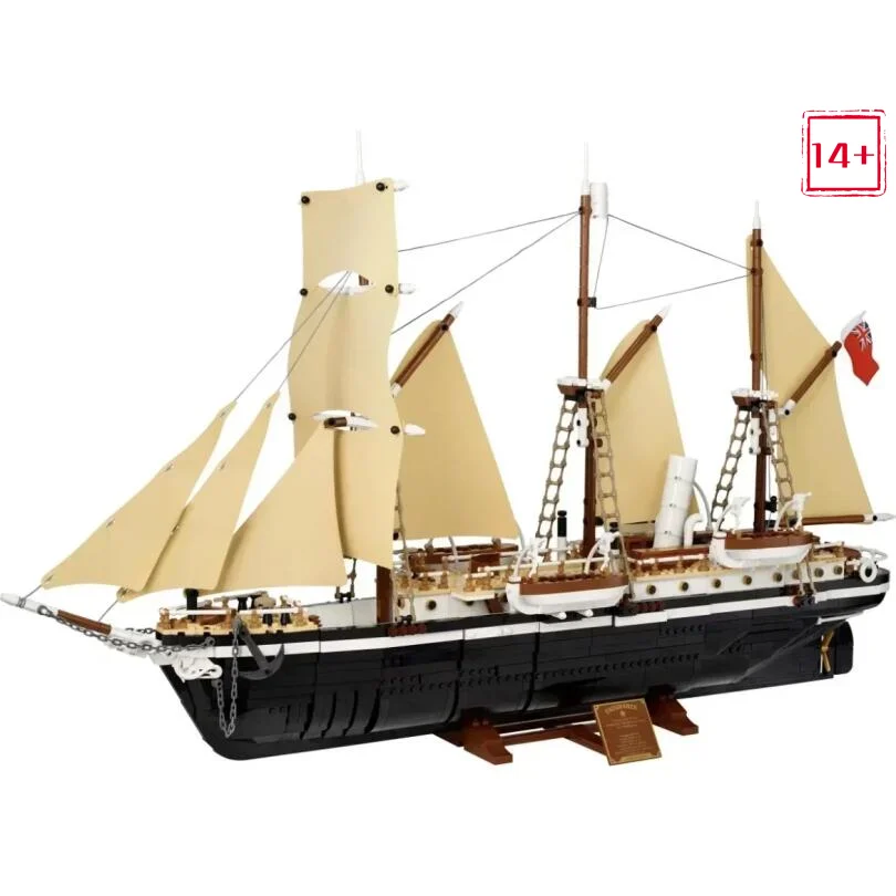 En stock 2026 Nouveauté Le Bateau Explorateur Endurance Blocs de Construction MOC Briques de Ville à Assembler DIY Jouets Cadeau d'Anniversaire pour Adultes