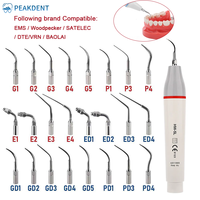 Dental Scaler Tip Fit for EMS/WOODPECKER/SATELEC/DTE/VRN/BAOLAI Ultrasonic Scaler Handpiece Dental Ultrasonic Scaling Tips