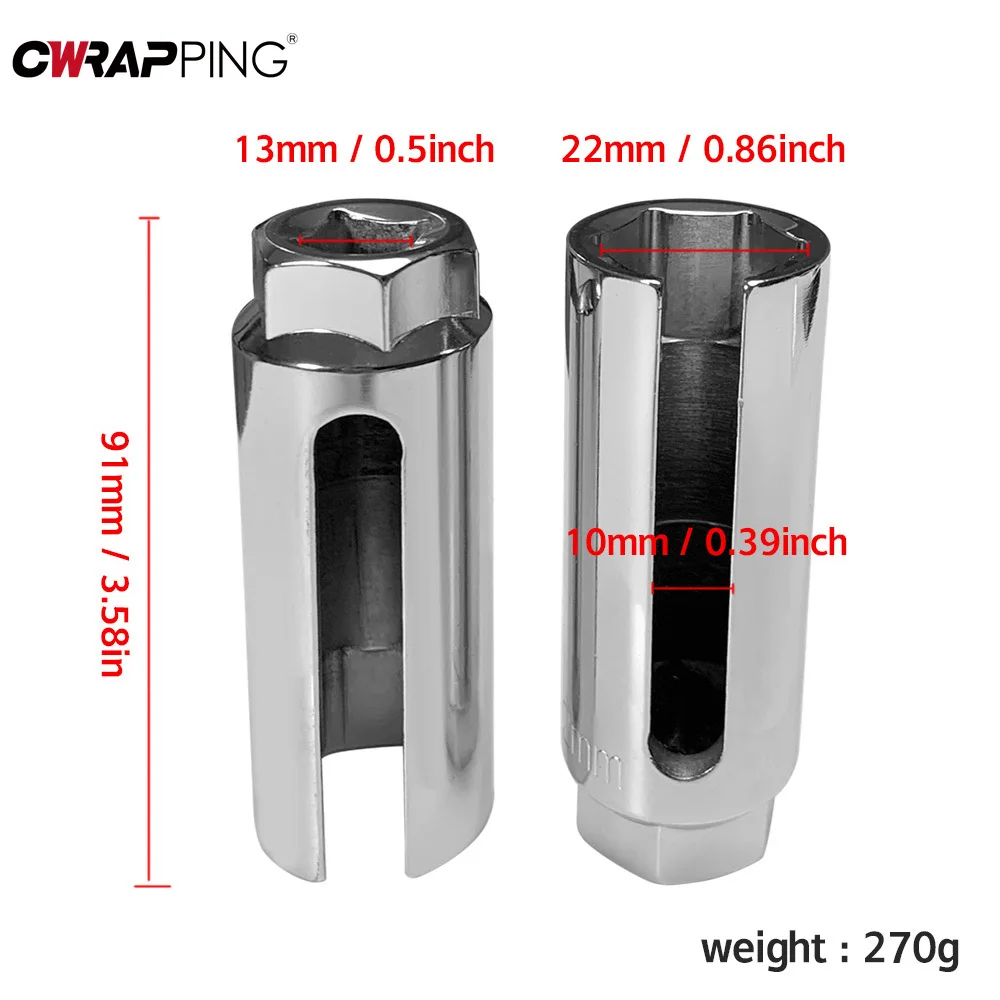 Auto Sauerstoffhaltige Europäische Norm Sauerstoff Vakuum Lambda Sensor Entfernung Buchse Kit Auto Reparatur Werkzeuge für Autos Zubehör