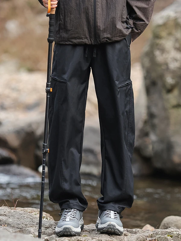 

Loose Casual Pants American Sle Workwear Trousers for Men Summer Hiking And Cam Loose Straight Leg Casual Trousers