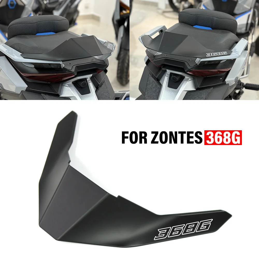 

FOR ZONTES 368 G 368G 2025 New Motorcycle Rear Tail Fairing spoiler Rear Wing Cover Beak Protector Fairing Winglets Aerodynamic