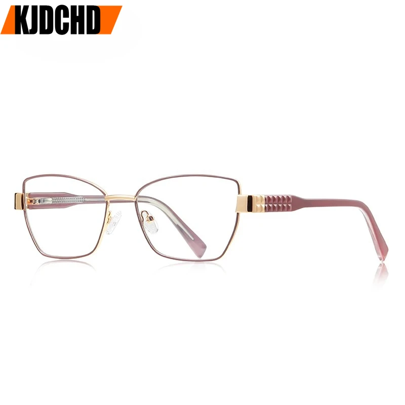 

KJDCHD Новые модные простые персонализированные очки для чтения с геометрическим прямоугольным дизайном, защищающие от синего света, с возможностью индивидуальной настройки по рецепту 3168