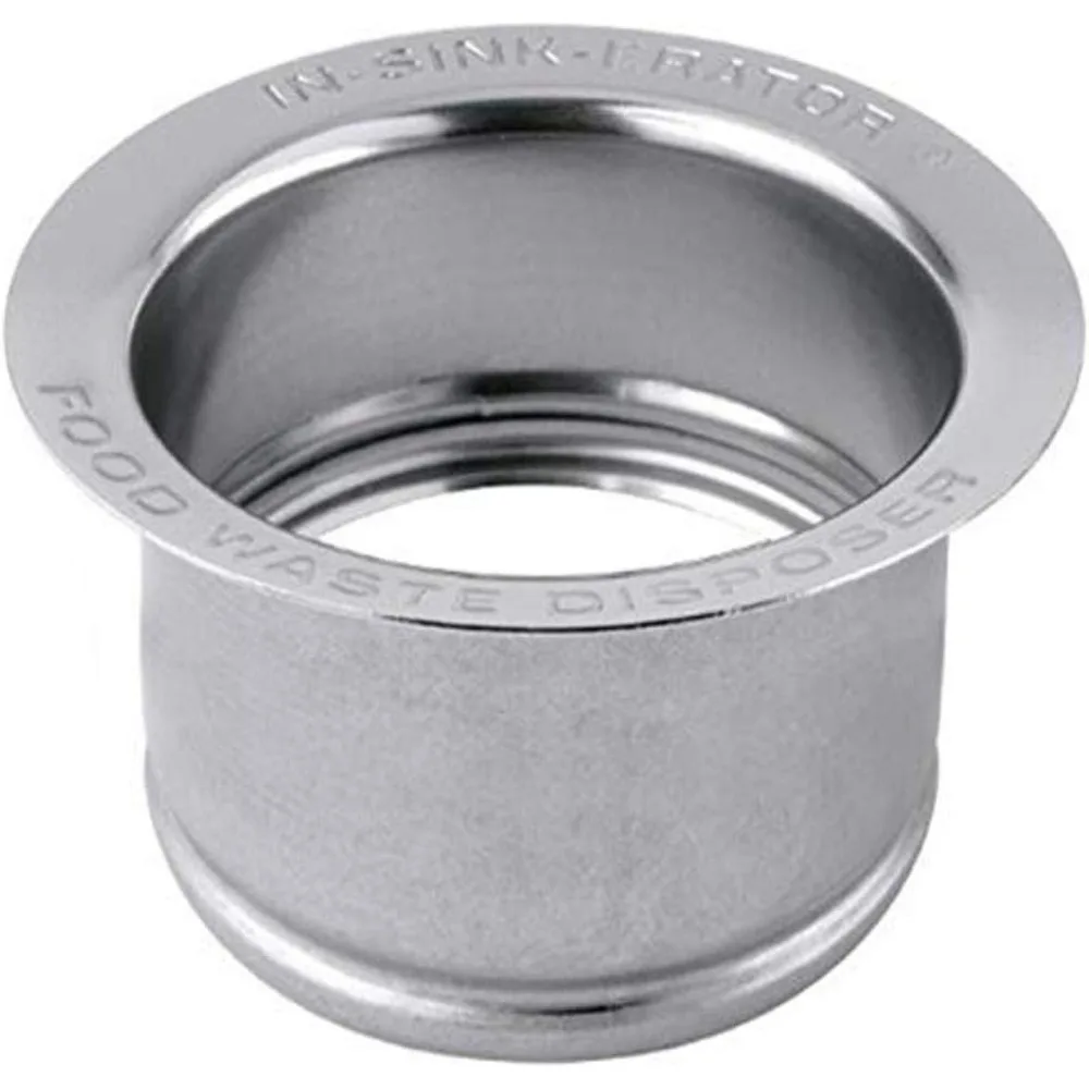 

Extended Deep Sink Flange Polished Steel Finish for 3.5 Inch Opening