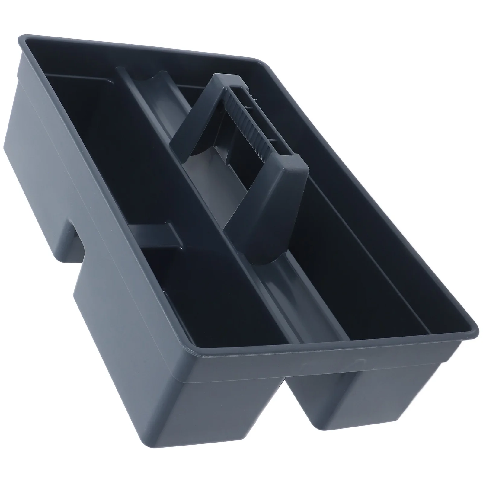 

Cleaning Basket Large Plastic Storage Basket With Handle Multifunctional Cleaning Supplies Organizer Container Tool