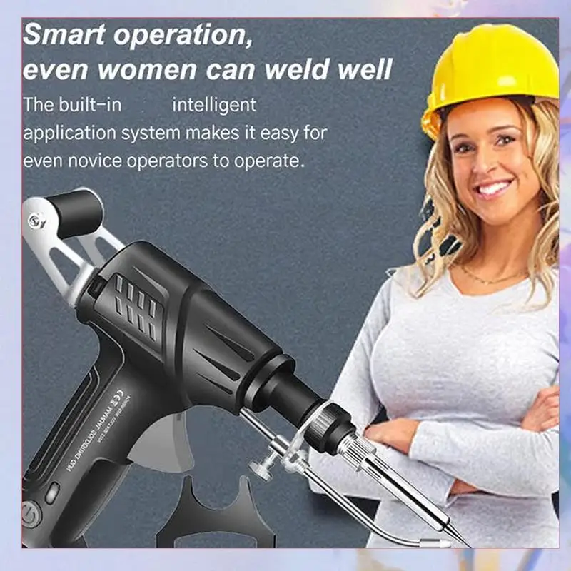 

Internally Heated Industrial Laser-Welding Tools, 110V Handheld Welder, Automatic Industrial-Grade Welding Tool (US)-[A04I]