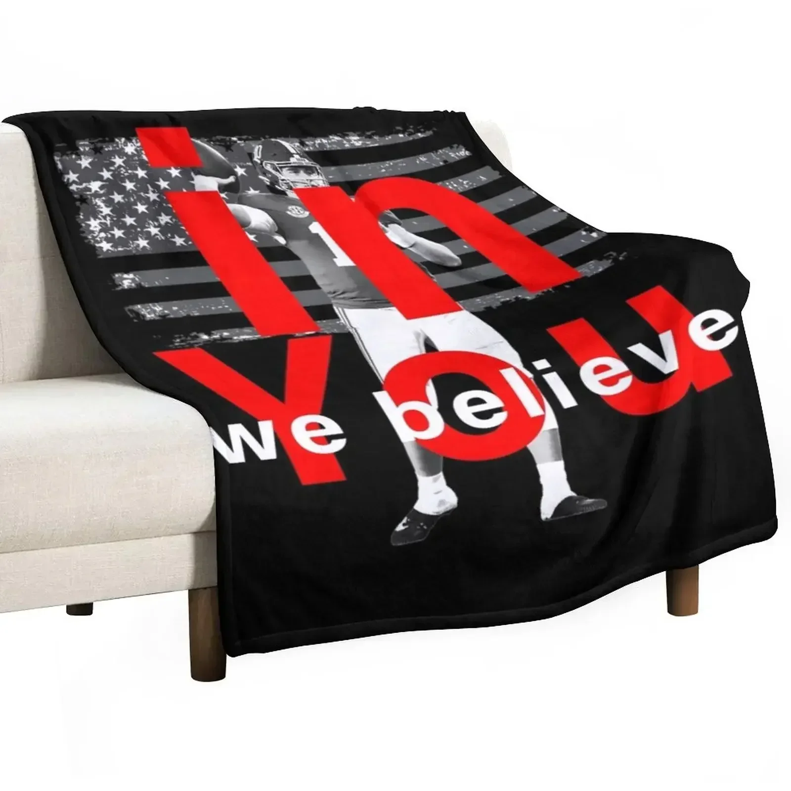 

Mac Jones rugby Throw Blanket heavy to sleep Blankets For Sofas Picnic Single Blankets