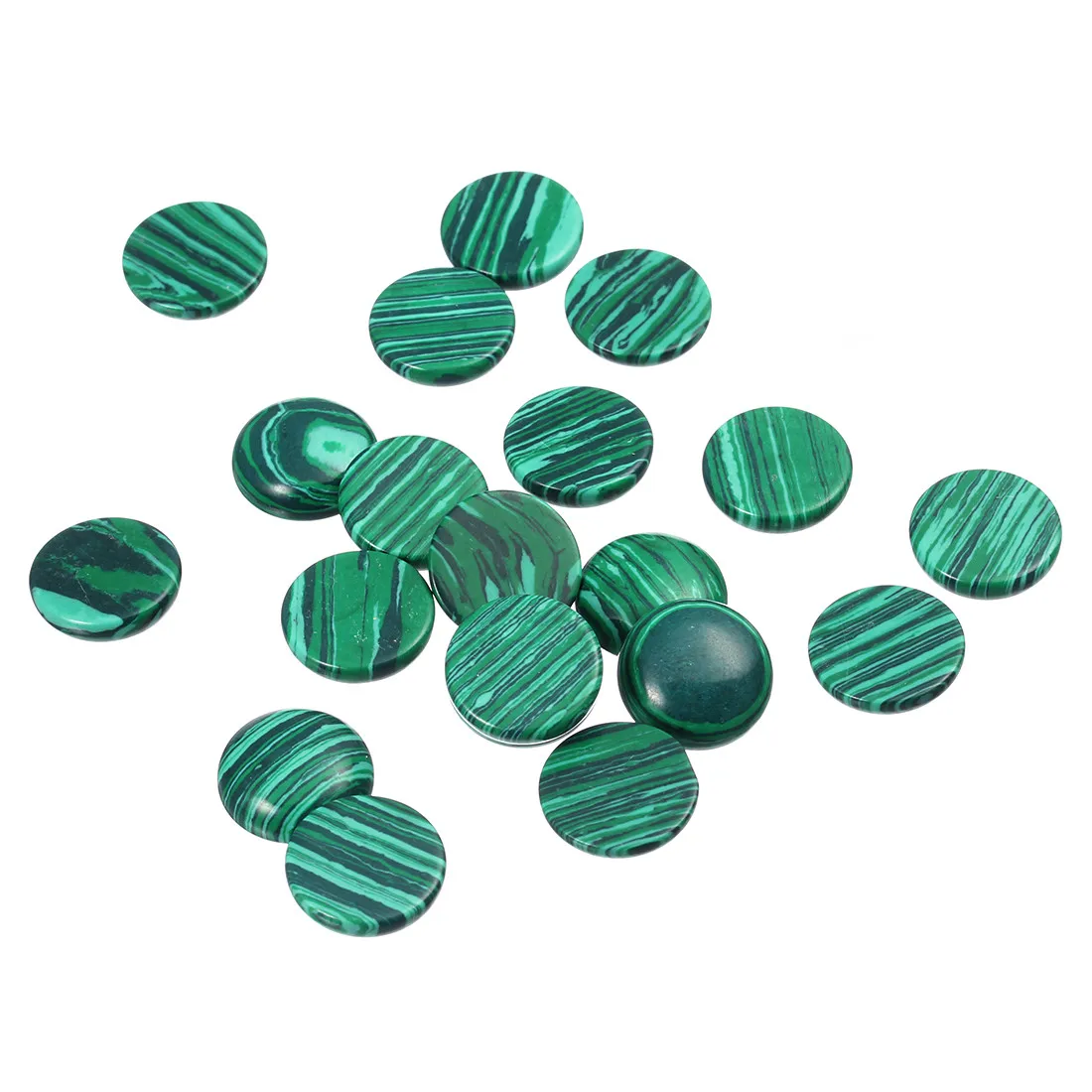 10pcs Round Onyx Cabochons for DIY Jewellery Making
