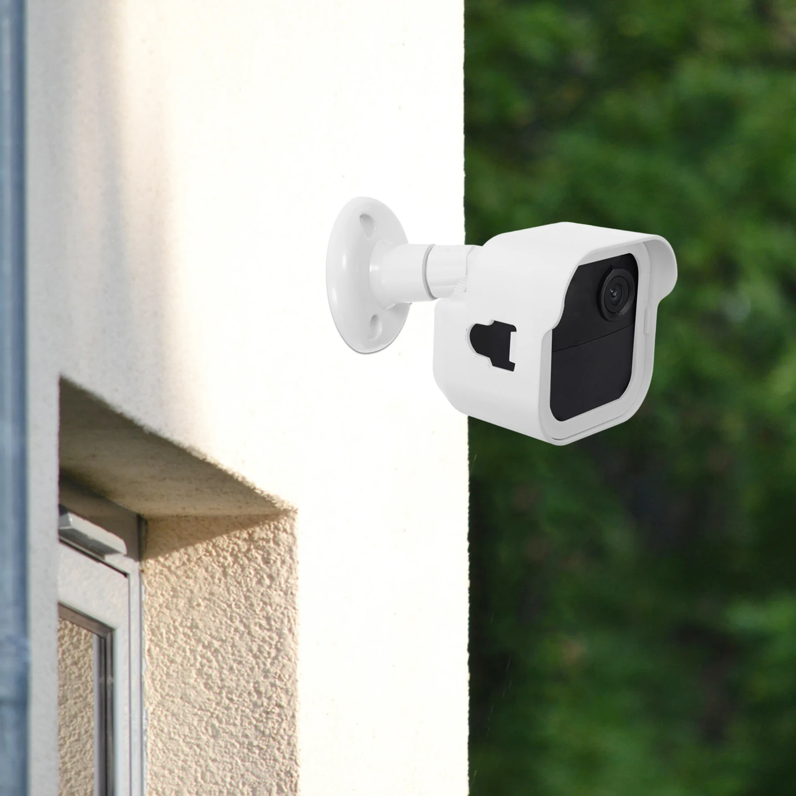 

Universal Outdoor Cover Weatherproof Waterproof Protective Housing Adjustable Bracket Security Camera Sun Rain Home