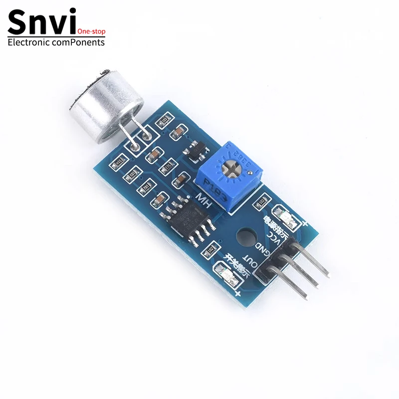 Snvi Sound Sensor Module Sound Control Sensor MAX4466 MAX9814 Switch Detection Whistle Switch Microphone Amplifier For Arduino