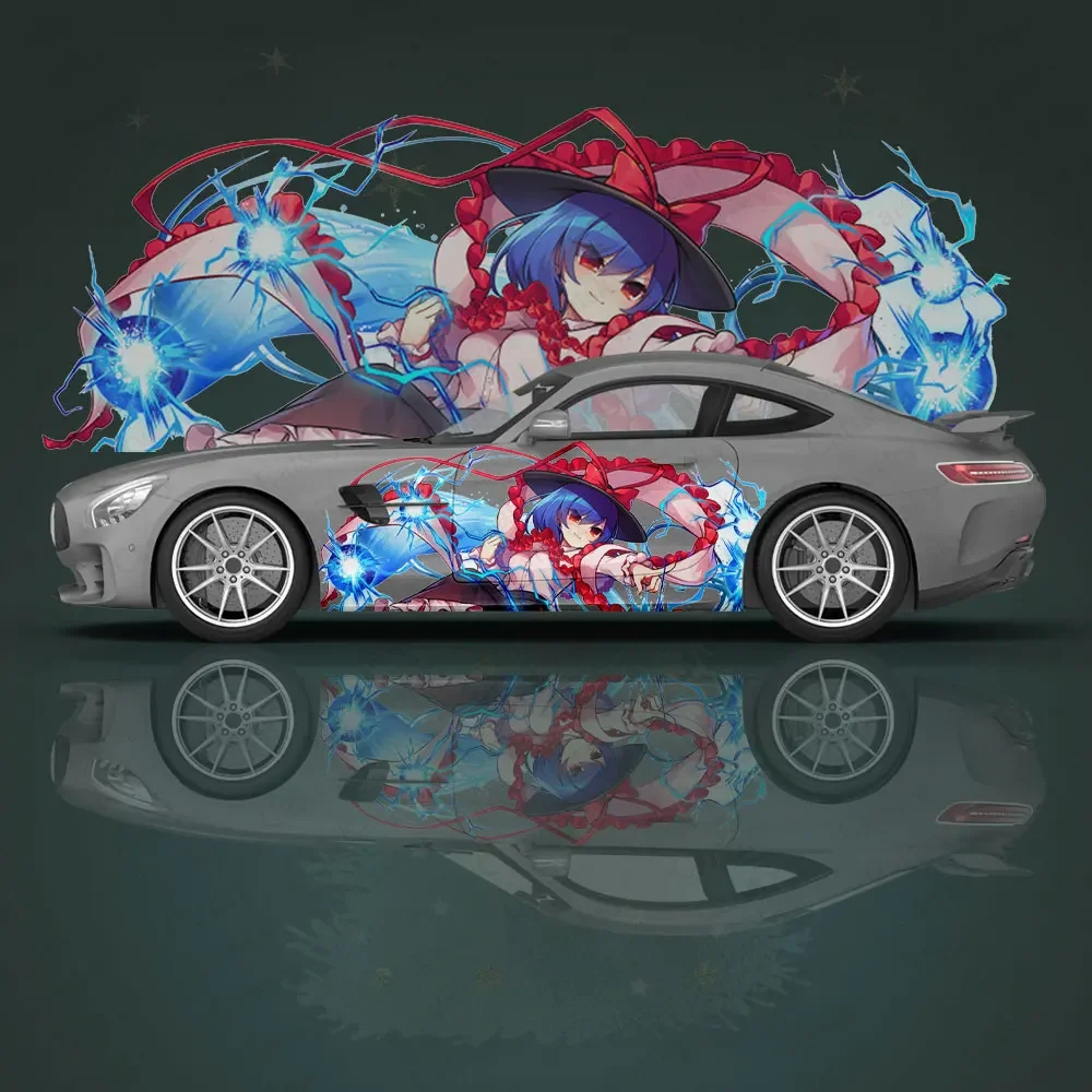 

Наги Iku аниме девушка автомобильная наклейка цветок виниловые наклейки для автомобиля боковые графические наклейки автомобиля, универсальный размер, графика автомобиля