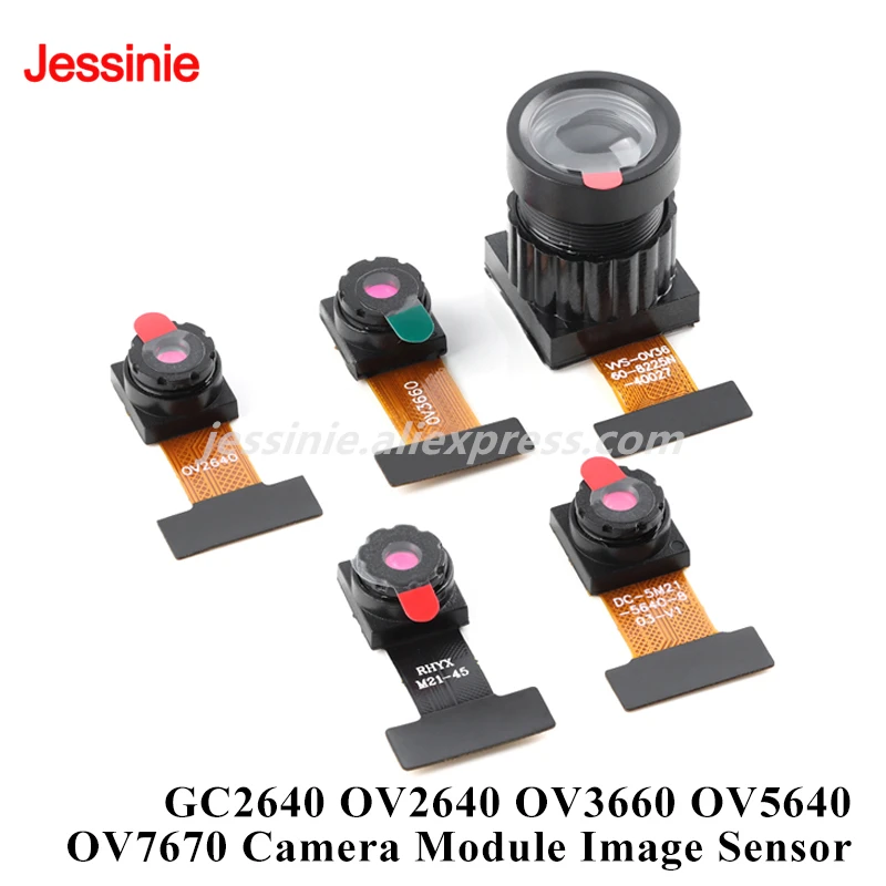 10pcs/1pc Image Sensor Camera Module OV3660 3 Million GC2640 OV2640 2 Million OV5640 5 Million STM32 ESP32 Development Board