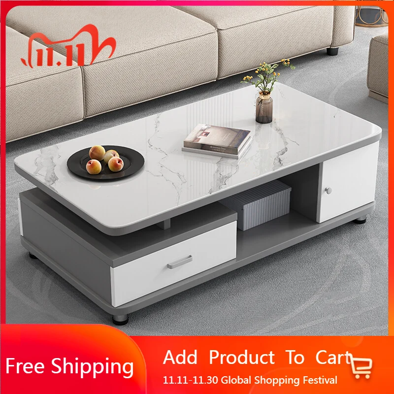 

Современное украшение, журнальный столик, деревянные ящики для хранения, приставной столик для гостиной, стоячая движущаяся мебель Kaffee Tische Lounge Suite