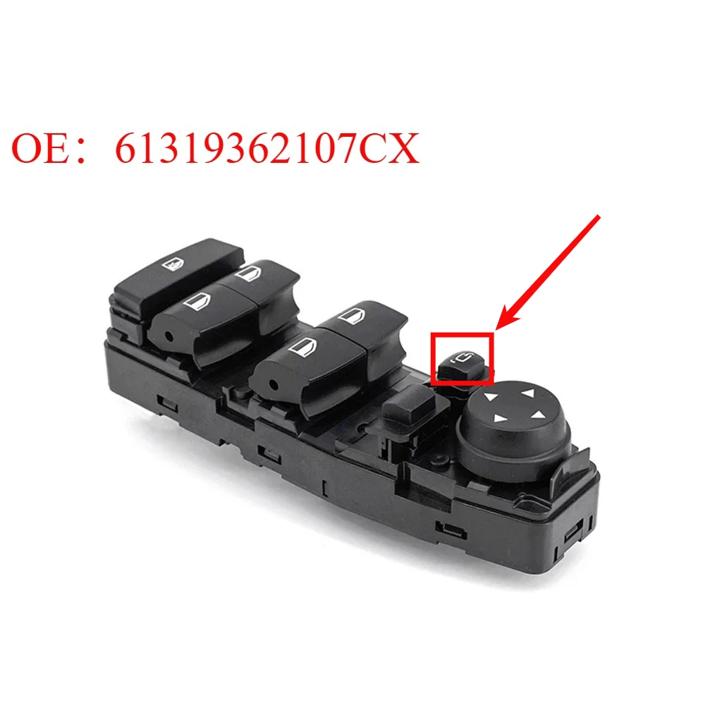 

For BMW F20 114 116 118 120 125 M135 M140 2010-2019 61319362107 6131920811161319362107CX Master Power Window Switch