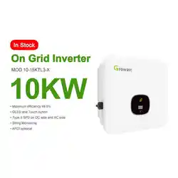 Growatt 15Kw Inversor Onda Senodial Pura On Grid 3 Phase Solar Inverter Future Proof Battery Ready