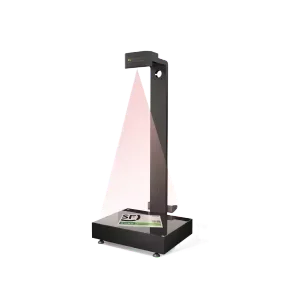 Weighing Scanning Integrated Machine Volume Measurement Logistics DWS System Scanning Weighing Package Measuring Equipment Black