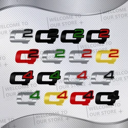 Car Sticker Q2 Q4 3D Metal Logo Badge Decal Rear Trunk Emblem For Alfa Romeo Brennero Giulietta Giulia Stelvio Brera Accessories