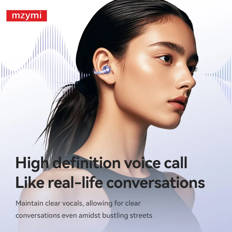 XIAOMI M79/M91 Ear Clip Wireless Earphone New Open Ear Sport Bluetooth5.4 Headphone Touch Control ENC Noise Cancelling Headset