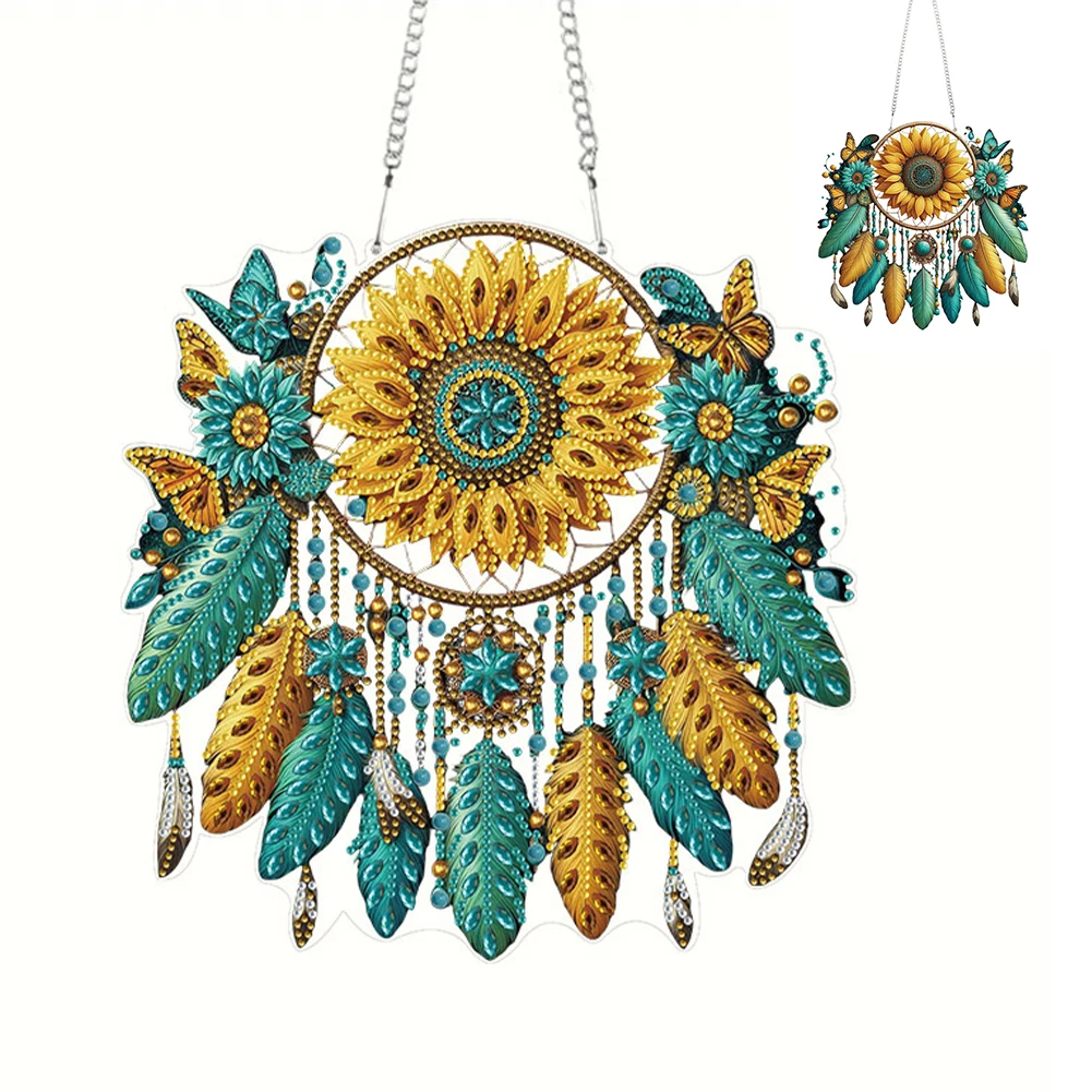 

Animal 2D Flat DIY Special Shape Rhinestone Diamond Art Window Pendants Diamond Painting Set Window Hanging Art for Home Decor