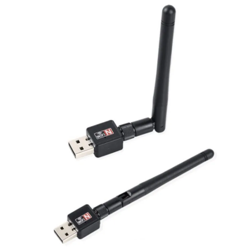 Carte réseau sans fil 802.11n USB, 150m/USB, antenne externe rtl8188, émetteur/récepteur sans fil