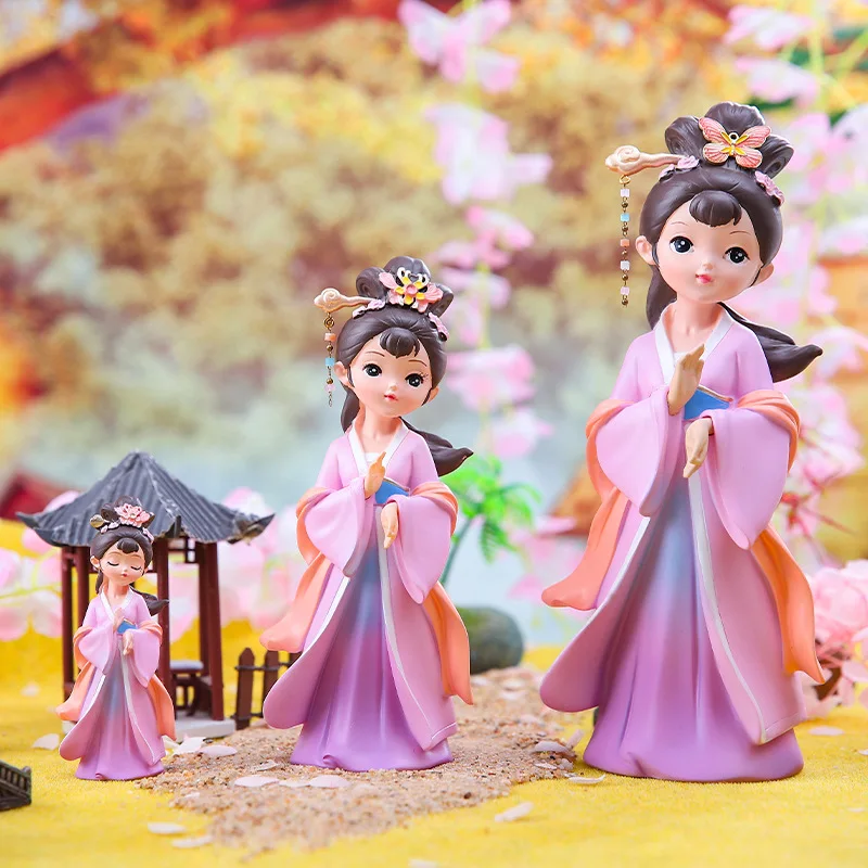 Palace style second generation Gege series Zhaojun Yang Guifei beauty doll with traditional costume national fashion desktop Dec