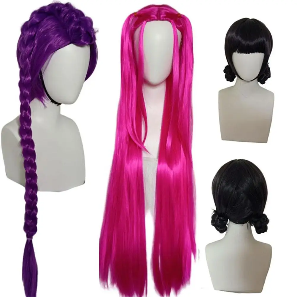 KPOP Dämon Hunter Rumi Cosplay Kostüm Perücke Mira Zoey Bühne Uniform Perücke Halloween Cosplay Zubehör