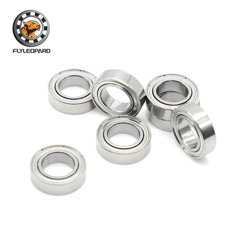 2Pcs SMR148ZZ Bearing 8x14x4 mm ABEC-7 440C Roller Stainless Steel 8x14x4 mm SMR148Z SMR148 Z ZZ L-1480ZZ Ball Bearings