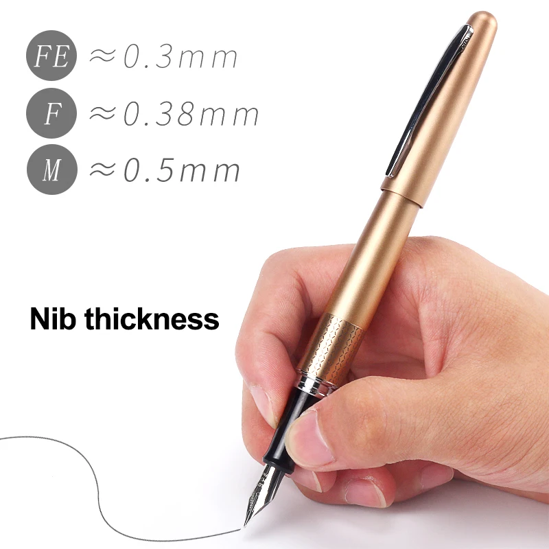 Pilot 16 Style Smooth Pens Fountain Pens 88G+Metal Pen Stainless Steel Nib Metropolitan Animal Colorful High Quality For Writing