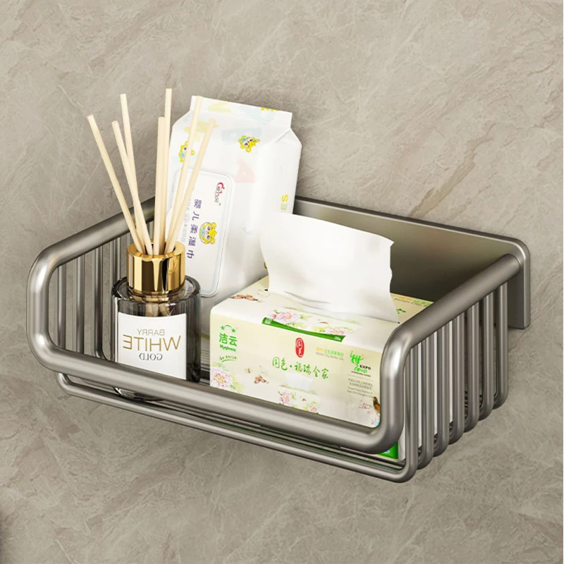 Wall‑Mounted Bathroom Corner Shelf Shower Caddy Storage Holder for Bathroom Shower Organizer Bathroom Accessories