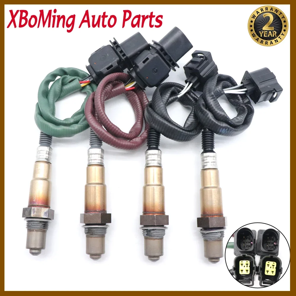 4PCS Upstream&Downstream O2 Oxygen Lambda Sensor For Mercedes-Benz C-CLASS C280 C300 2007-14 A0095425618 A0035427018 A0045420818