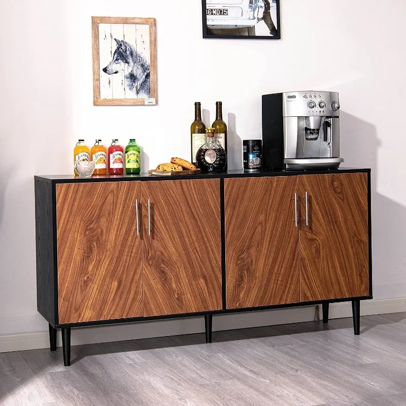 American log color dining side cabinet factory custom simple light luxury household cupboard living room storage locker