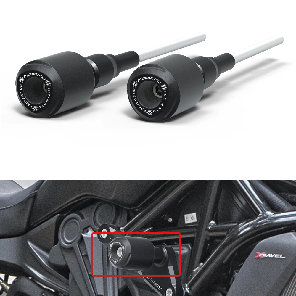 

Защитная накладка для мотоцикла, защита от падения для Ducati Scrambler Icon/ночного сплита/пустыни, ползунки для рамы Fasthouse, защита от столкновений